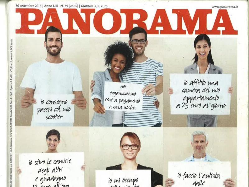 Copertina di Panorama del 30 settembre 2015